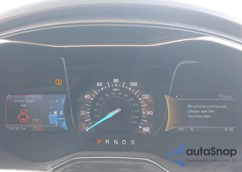 2016 Ford Fusion Titanium from USA, damaged, VIN 3FA6P0K91GR263289